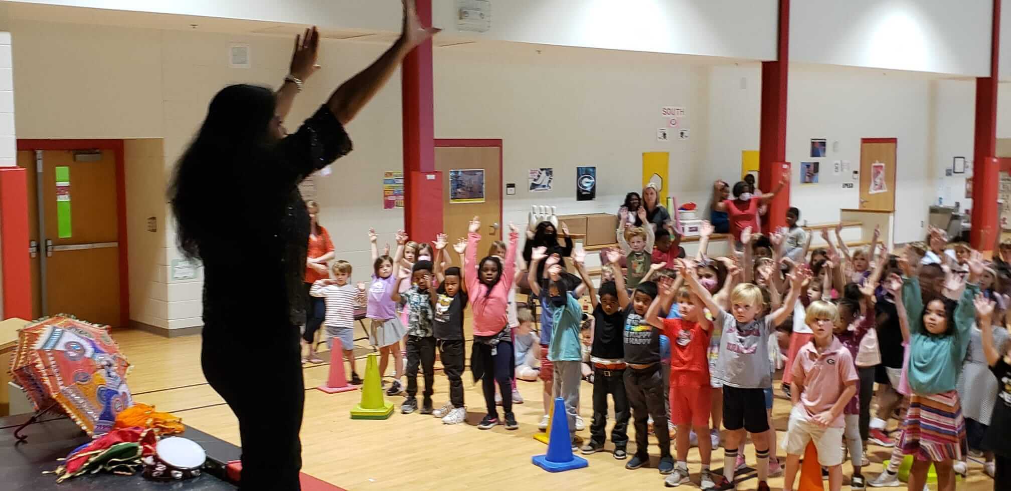 Naach at Morris Brandon Elementary School International Day